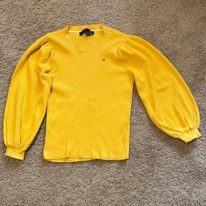 Tommy Hilfiger Mustard Ribbed Sweater